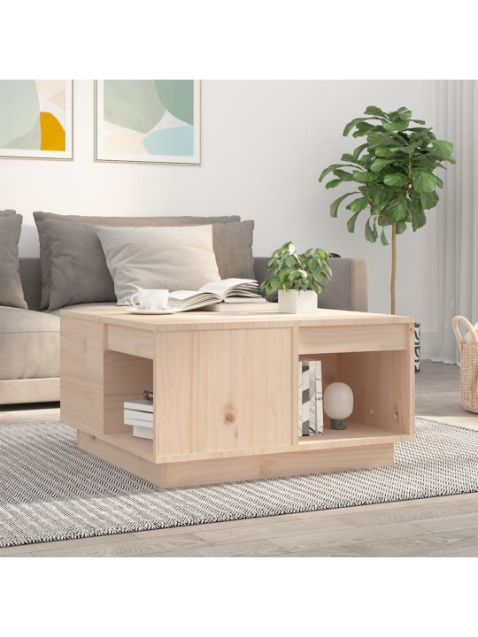 Konferenční stolek 60x61x32,5 cm masivní borové dřevo