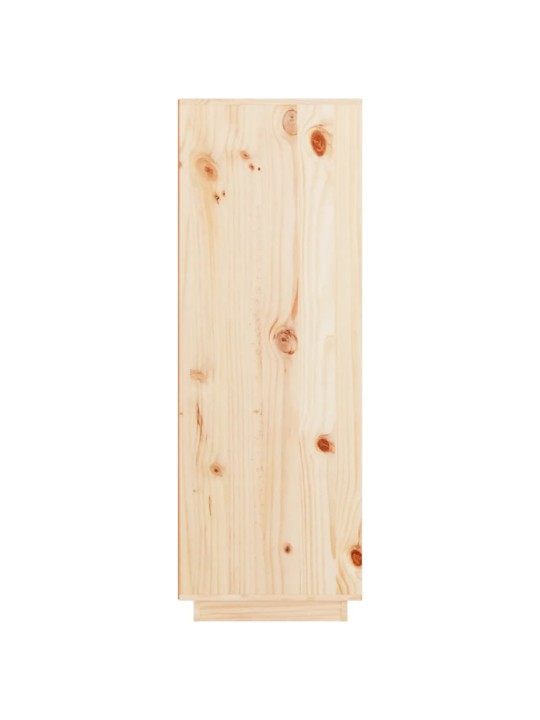 Skříň highboard 89x40x116,5 cm masivní borové dřevo