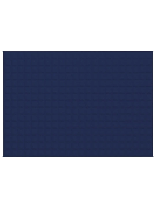 Zátěžová deka modrá 155 x 220 cm 11 kg textil