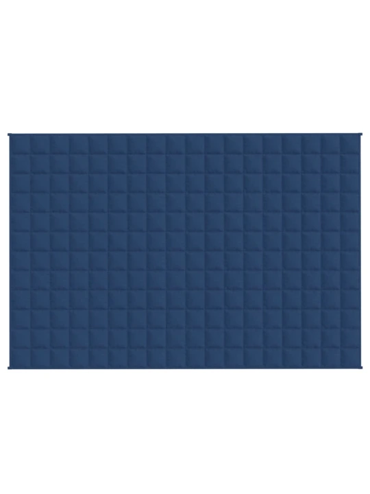 Zátěžová deka modrá 120 x 180 cm 5 kg textil