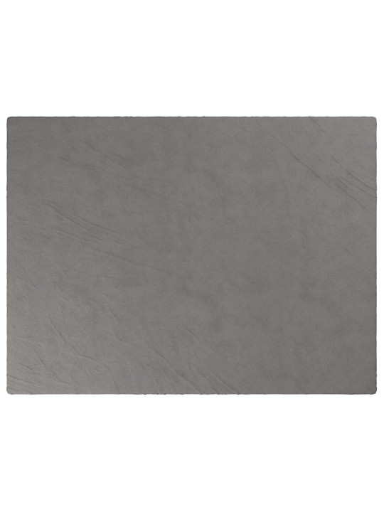 Zátěžová deka s povlečením šedá 150 x 200 cm 11 kg textil