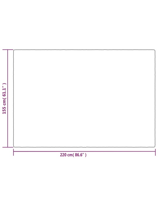 Zátěžová deka s povlečením šedá 155 x 220 cm 11 kg textil