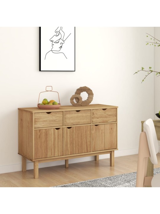 Příborník OTTA 114 x 43 x 73,5 cm masivní borové dřevo