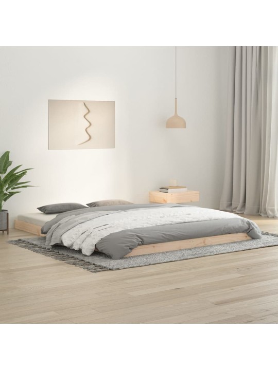 Rám postele 150 x 200 cm King Size masivní borovice