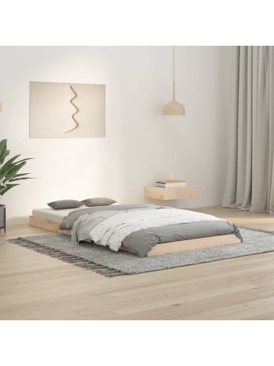 Rám postele 90 x 190 cm Single masivní borovice