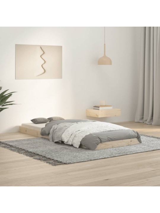Rám postele 75 x 190 cm Small Single masivní borovice