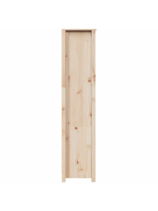 Skříň highboard 80 x 35 x 154 cm masivní borové dřevo