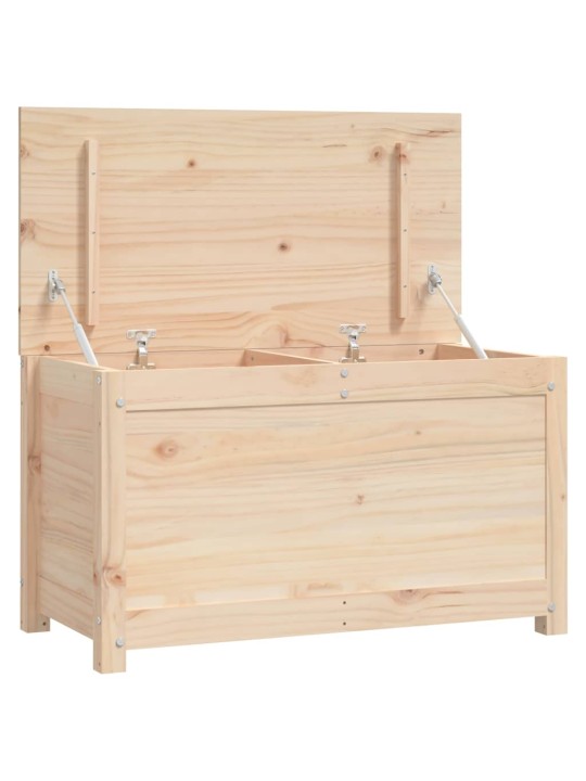 Úložný box 80 x 40 x 45,5 cm masivní borové dřevo