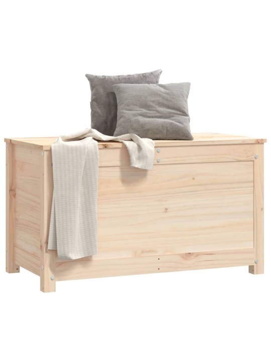 Úložný box 80 x 40 x 45,5 cm masivní borové dřevo