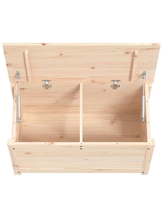 Úložný box 80 x 40 x 45,5 cm masivní borové dřevo