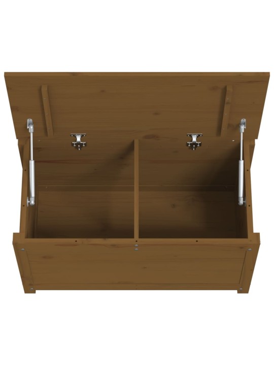 Úložný box medově hnědý 80x40x45,5 cm masivní borovice
