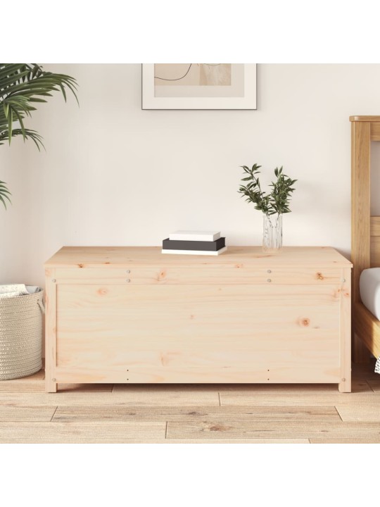 Úložný box 110x50x45,5 cm masivní borové dřevo