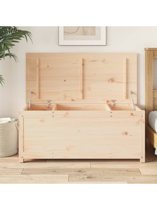 Úložný box 110x50x45,5 cm masivní borové dřevo