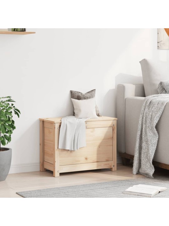 Úložný box 60x32x45,5 cm masivní borové dřevo