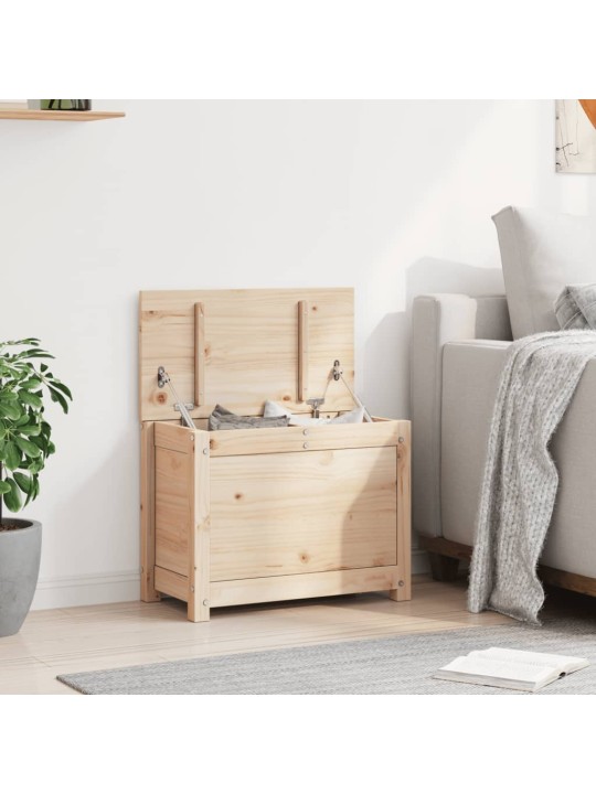 Úložný box 60x32x45,5 cm masivní borové dřevo