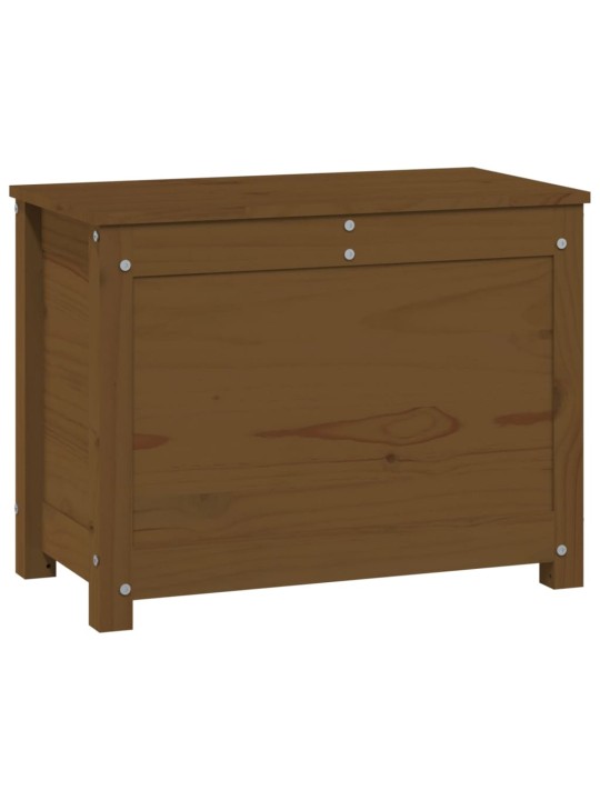 Úložný box medově hnědý 60x32x45,5 cm masivní borovice