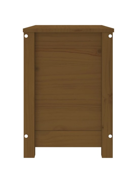 Úložný box medově hnědý 60x32x45,5 cm masivní borovice
