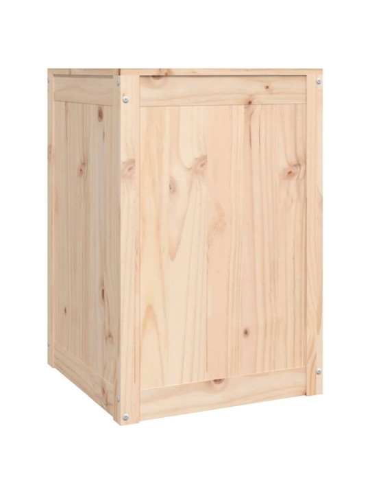 Box na prádlo 44 x 44 x 66 cm masivní borové dřevo