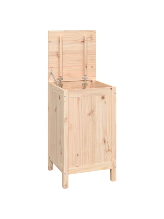 Box na prádlo 44 x 44 x 76 cm masivní borové dřevo