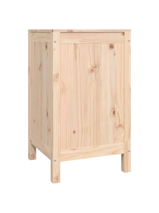 Box na prádlo 44 x 44 x 76 cm masivní borové dřevo