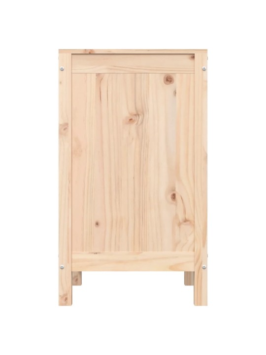 Box na prádlo 44 x 44 x 76 cm masivní borové dřevo