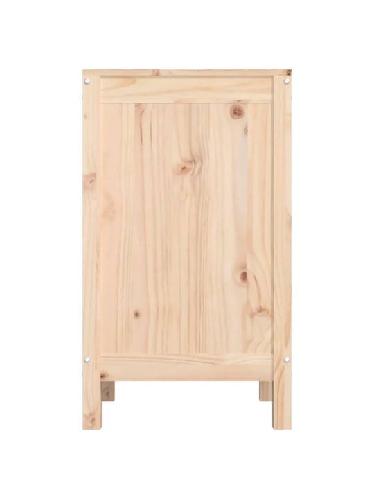 Box na prádlo 44 x 44 x 76 cm masivní borové dřevo