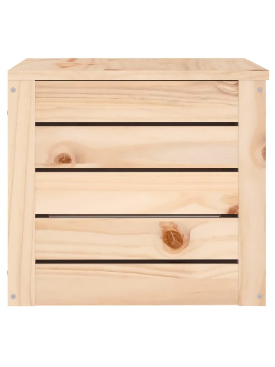 Úložný box 59,5 x 36,5 x 33 cm masivní borové dřevo