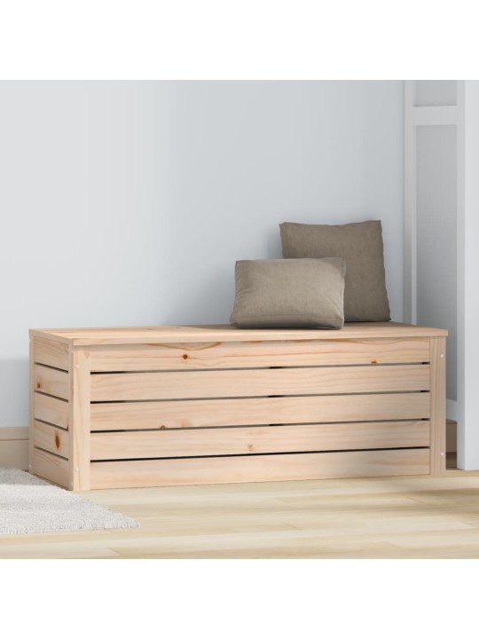 Úložný box 59,5x36,5x33 cm masivní borové dřevo