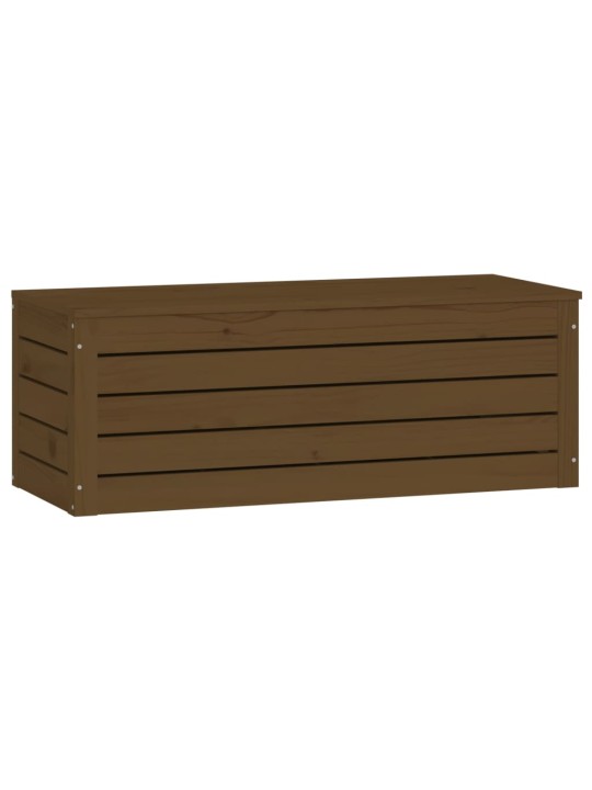Úložný box medově hnědý 89x36,5x33 cm masivní borovice