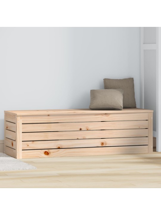 Úložný box 109x36,5x33 cm masivní borové dřevo