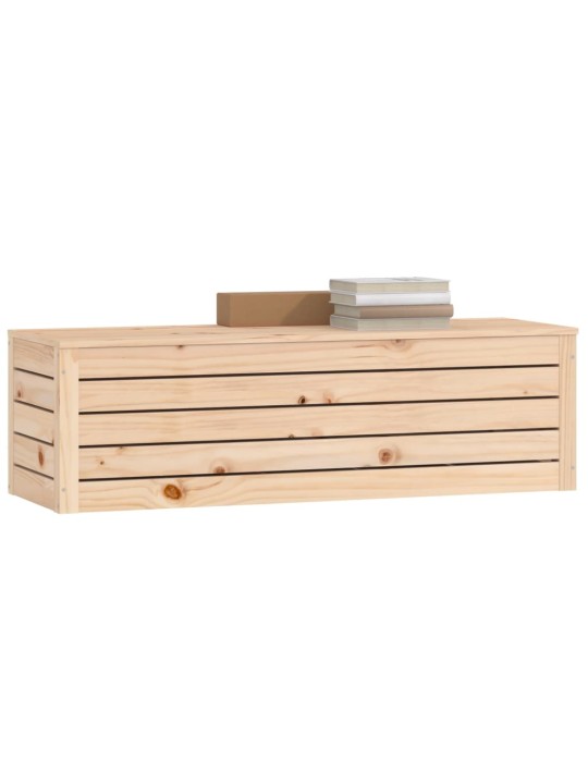 Úložný box 109x36,5x33 cm masivní borové dřevo