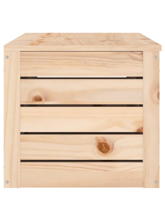 Úložný box 109x36,5x33 cm masivní borové dřevo
