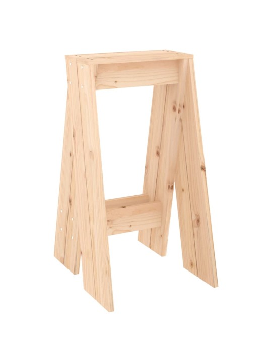 Stoličky 2 ks 40 x 40 x 75 cm masivní borové dřevo