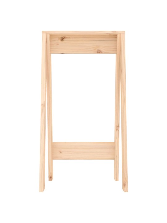Stoličky 2 ks 40 x 40 x 75 cm masivní borové dřevo