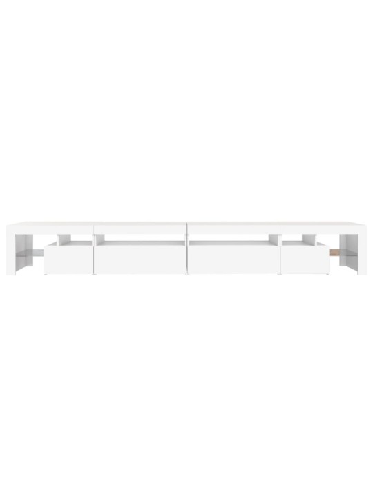 Tv skříňka s led osvětlením bílá 290 x 36,5 x 40 cm