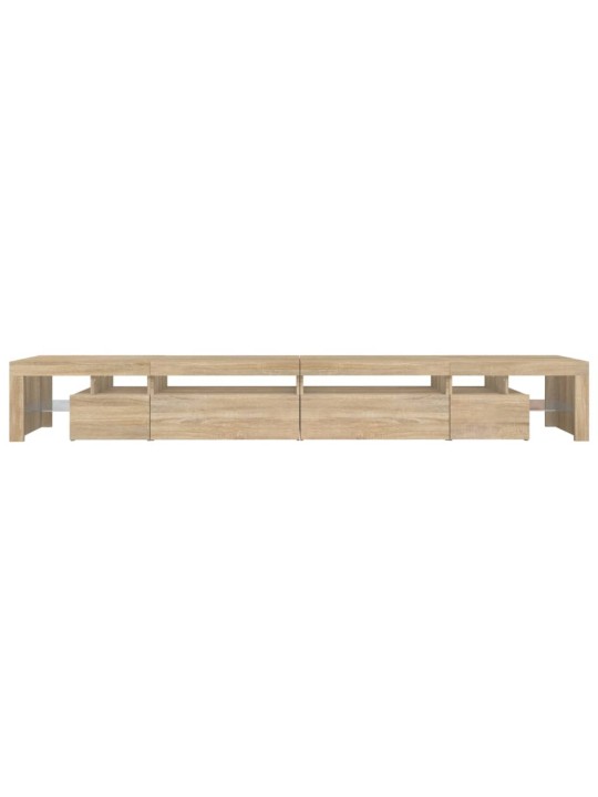 Tv skříňka s led osvětlením sonoma dub 290 x 36,5 x 40 cm