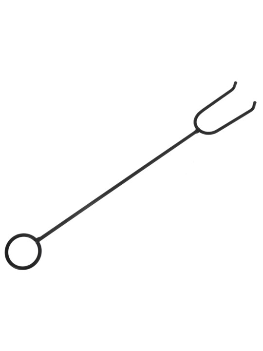 Ohniště s pohrabáčem 50 cm XXL ocel