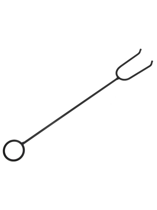Ohniště s pohrabáčem 50 cm XXL ocel