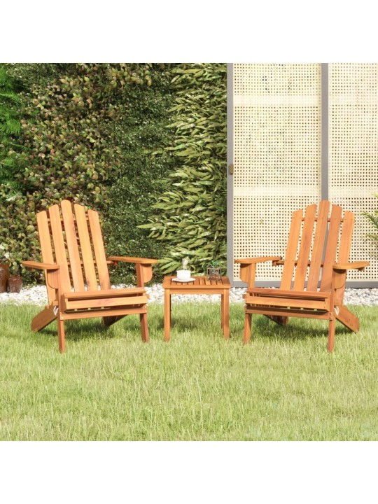 3dílná sada zahradního nábytku Adirondack masivní akácie