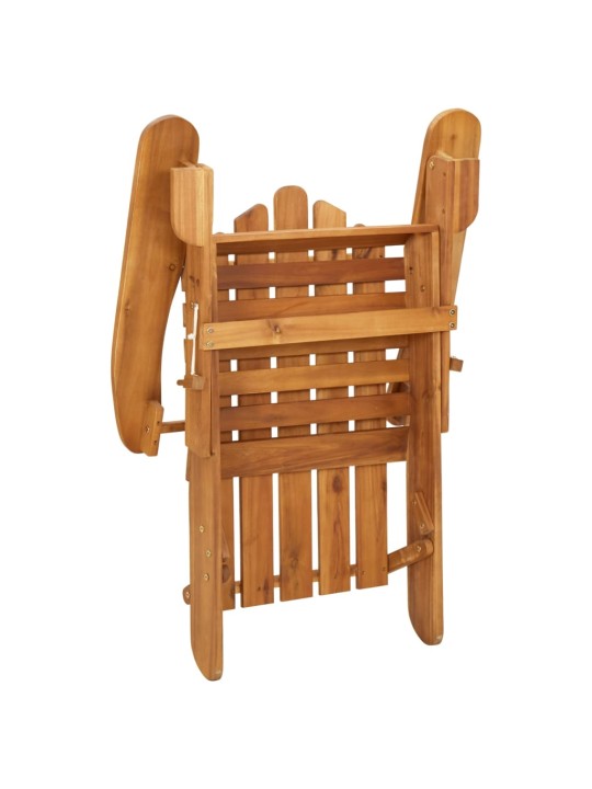 3dílná sada zahradního nábytku Adirondack masivní akácie