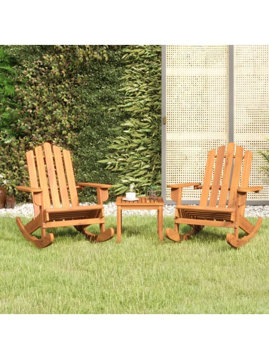 3dílná sada zahradního nábytku Adirondack masivní akácie