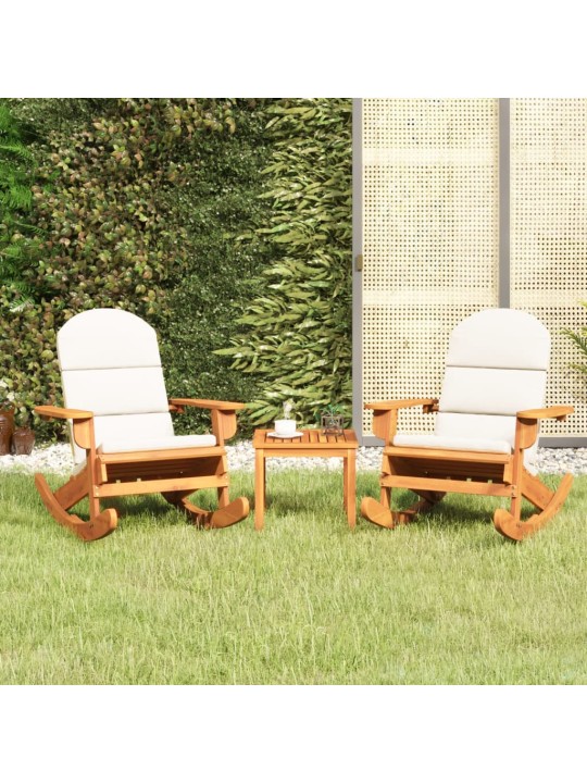 3dílná sada zahradního nábytku Adirondack masivní akácie