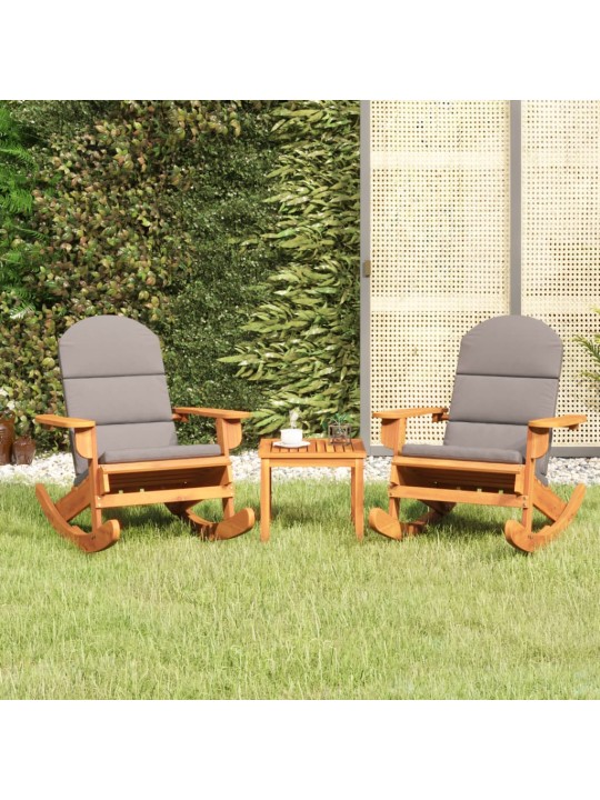 3dílná sada zahradního nábytku Adirondack masivní akácie