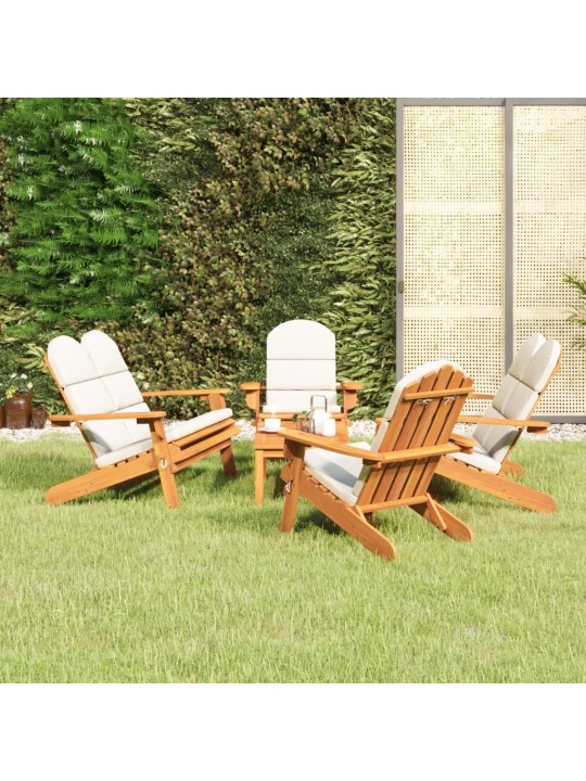 5dílná sada zahradního nábytku Adirondack masivní akácie