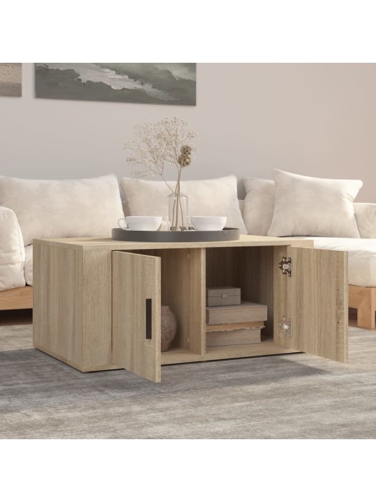 Konferenční stolek dub sonoma 80 x 50 x 36 cm kompozitní dřevo