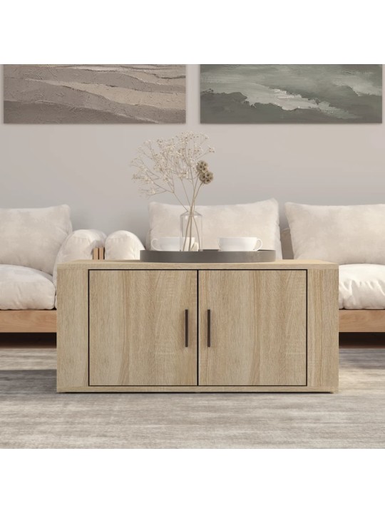 Konferenční stolek dub sonoma 80 x 50 x 36 cm kompozitní dřevo