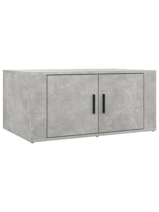 Konferenční stolek betonově šedý 80x50x36 cm kompozitní dřevo