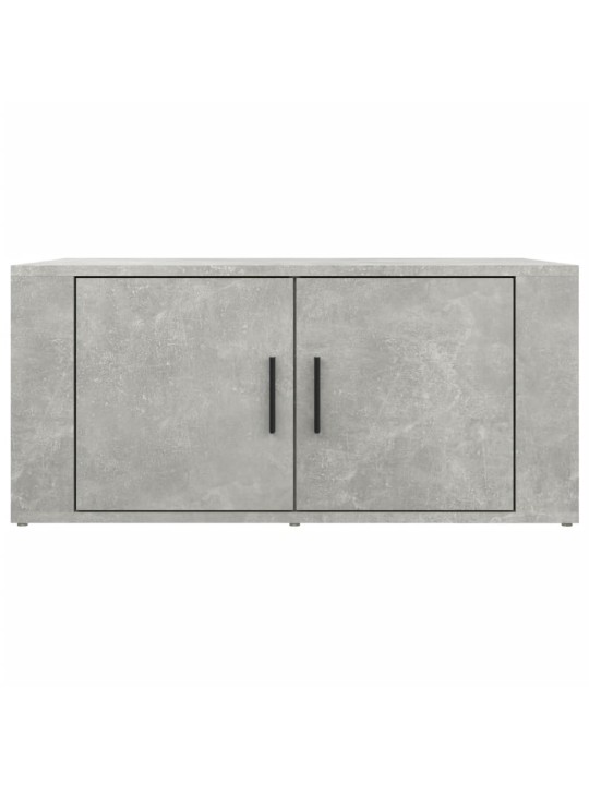 Konferenční stolek betonově šedý 80x50x36 cm kompozitní dřevo