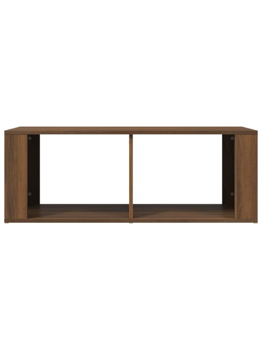 Konferenční stolek hnědý dub 100x50x36 cm kompozitní dřevo