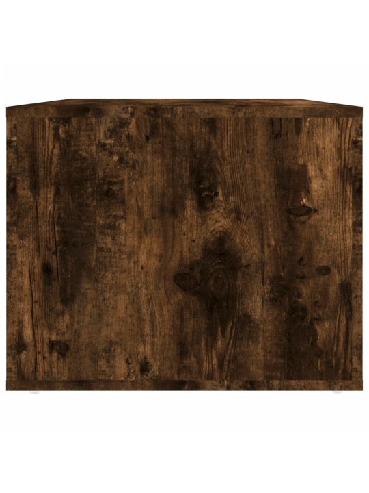 Konferenční stolek kouřový dub 80x50x40 cm kompozitní dřevo